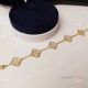 V CA Magic Alhambra Gold Hardware MOP Onyx Bracelet (5)_th.jpg